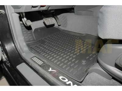 Коврики в салон полиуретан 4 штуки Element для SsangYong Kyron 2005-2015