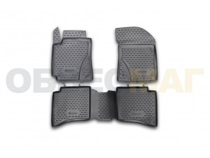 Коврики в салон Element полиуретан 4 штуки на хетчбек на Geely MK Cross № NLC.75.07.210h