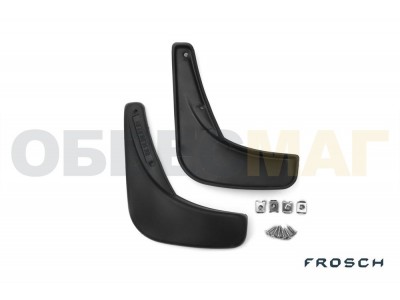 Брызговики задние 2 штуки Frosch для Chevrolet Spark 2010-2015