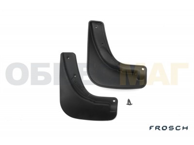 Брызговики передние 2 штуки Frosch для Chevrolet Spark 2010-2015