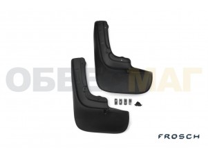 Брызговики задние Frosch 2 штуки без расширителей арок для Citroen Jumper/Peugeot Boxer № NLF.10.18.E18