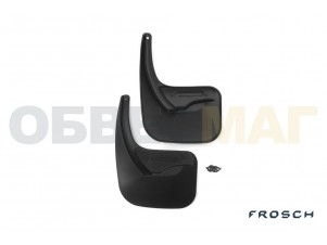 Брызговики задние Frosch 2 штуки на хетчбек для Citroen C4 № NLF.10.23.E11