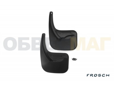 Брызговики задние 2 штуки на хетчбек Frosch для Citroen C4 2011-2021