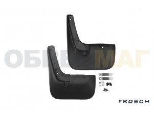 Брызговики передние Frosch 2 штуки (установка с подкрылком) для Fiat Ducato № NLF.15.10.F14