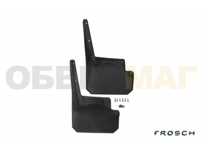 Брызговики передние 2 штуки Frosch для Jeep Wrangler 2007-2018 NLF.24.06.F13