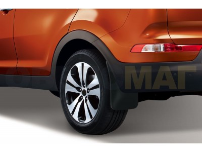 Брызговики задние 2 штуки Frosch для Kia Sportage 2010-2015