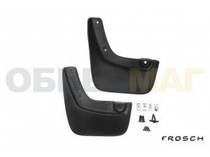 Брызговики задние Frosch 2 штуки на седан для Mazda 3 № NLF.33.17.E10
