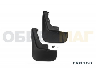 Брызговики задние 2 штуки с расширителями арок Frosch для Peugeot Boxer 2006-2021