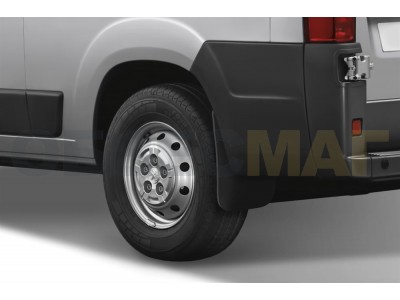 Брызговики задние 2 штуки с расширителями арок Frosch для Peugeot Boxer 2006-2021