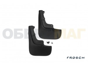 Брызговики передние Frosch 2 штуки для авто с расширителями арок для Peugeot Boxer № NLF.38.14.F18