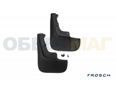 Брызговики передние 2 штуки с расширителями арок Frosch для Peugeot Boxer 2006-2021