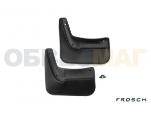 Брызговики задние Frosch 2 штуки для Renault Logan № NLF.41.05.E10