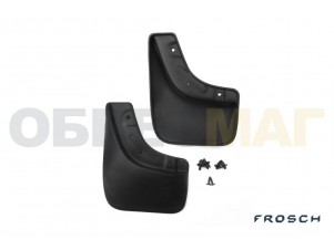 Брызговики передние Frosch 2 штуки для авто с расширителями арок для Suzuki SX4/Fiat Sedici № NLF.47.16.F11