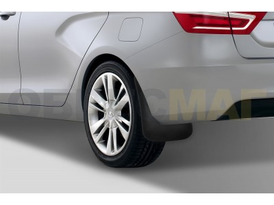 Брызговики задние 2 штуки Frosch для Lada Vesta 2015-2021