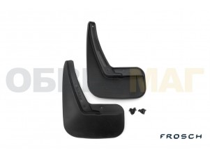 Брызговики задние Frosch Autofamily на хетчбек 2 шт. для Geely MK Cross № NLF.75.04.E11