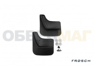 Брызговики задние Frosch Autofamily на седан 2 шт. для Geely Emgrand EC7 № NLF.75.05.E10