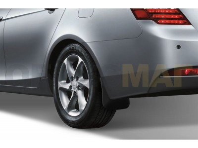 Брызговики задние Autofamily на седан 2 шт. Frosch для Geely Emgrand EC7 2012-2016