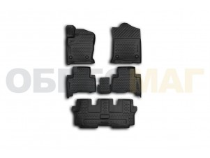 Коврики 3D в салон Element полиуретан 5 штук на Haval H9 № ORIG.3D.99.03.210k