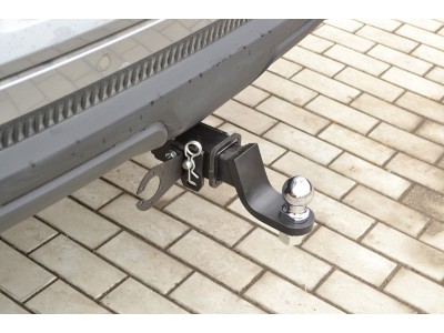 Фаркоп для GAC GS8 2023-н.в. без снятия и подрезки бампера. Тип шара: E (легкосъемный шар под квадрат)