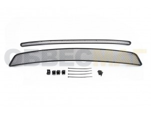 Защита радиатора Arbori черная сота 10 мм 2 штуки Nissan X-Trail T31 № 01-392207-101