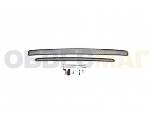 Защита радиатора на 2,5i-S, 2,0XT Arbori черная сота 15 мм 2 штуки Subaru Forester № 01-500313-151