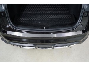 Накладка на задний бампер (лист шлифованный) для Haval F7X 2022 – н.в. HAVF7X22-03