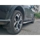 Пороги с листом d-60 Технотек для Haval F7X 2022 – н.в.
