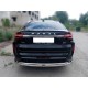 Защита заднего бампера двойная d-60+43 Технотек для Haval F7X 2022 – н.в.