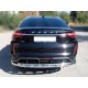 Защита заднего бампера двойная d-60+43 с доп.накладками Технотек для Haval F7X 2022 – н.в.