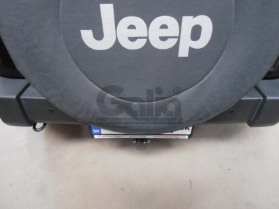 Фаркоп оцинкованный Galia шар A для Jeep Wrangler 2007-2018