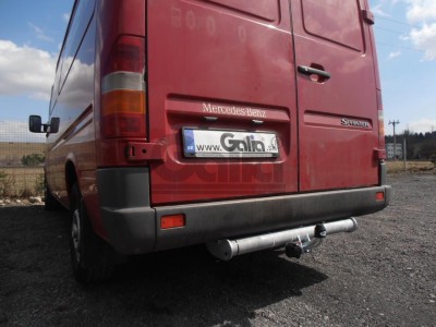 Фаркоп оцинкованный Galia шар BMA съёмный на базу 3550 и 4025 мм для Mercedes Sprinter/Sprinter Classic/Volkswagen LT 28/ 1995-2018