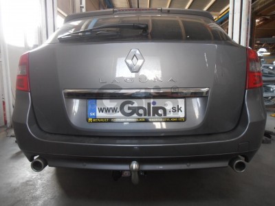 Фаркоп оцинкованный Galia шар A на универсал для Renault Laguna 3 2007-2015