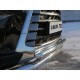 Защита передняя двойная 76-50 мм ТСС для Lexus LX-570/450d 2015-2021