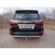 Защита заднего бампера 60 мм ТСС для Lexus LX-570/450d 2015-2021
