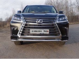 Защита переднего бампера 60 мм для Lexus LX-570/450d № LEXLX450d15-01