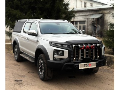 Кунг (алюминий Premium Black) 2мм для JAC T9 4WD (дизель) 2024-н.в.