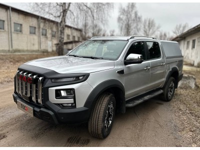 Кунг (алюминий Premium Silver) 2мм для JAC T9 4WD (дизель) 2024-н.в.