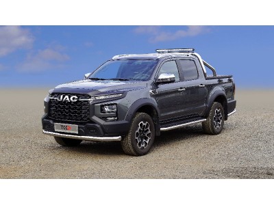 Защита передняя нижняя 76,1 мм для JAC T9 4WD (дизель) 2024-н.в.