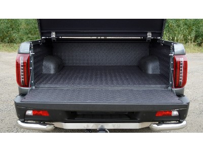 Защитный алюминиевый вкладыш в кузов автомобиля (комплект Black) для JAC T9 4WD (дизель) 2024-н.в.