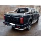 Защита заднего бампера "уголки" d-76+43 для JAC T9 2024-н.в.