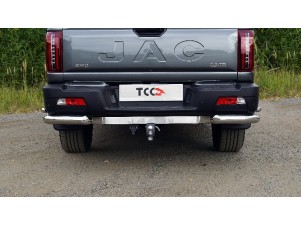 Фаркоп (надпись JAC T9, шар E) для JAC T9 4WD (дизель) 2024-н.в. №TCU00428
