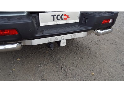 Фаркоп (надпись JAC T9, шар E) для JAC T9 4WD (дизель) 2024-н.в.
