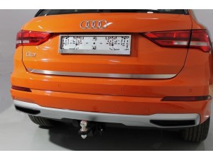 Накладка на заднюю дверь лист шлифованный для Audi Q3 № AUDIQ319-03