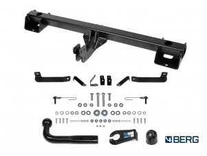 Фаркоп для Geely Tugella 2020-2024, KnewStar 001 2024-н.в. крепление шара на двух болтах №F.1914.001