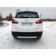 Защита заднего бампера овальная 75х42 мм ТСС для Chery Tiggo 5 2014-2021