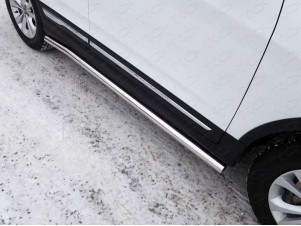 Пороги труба 60 мм для Chery Tiggo 5 № CHERTIG514-16