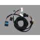 Комплект штатной электрики для фаркопа Citroen C5 II 2007-2017 с блоком 7.1 - 7 pin