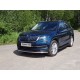 Защита переднего бампера 42 мм ТСС для Skoda Kodiaq 2018-2021