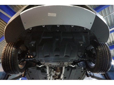 Защита картера, КПП (композит 6 мм) для Audi A3 8V 2012-2020, Skoda Octavia A5 2004-2013, Skoda Yeti 2009-2017, Skoda Superb 2008-2012 (кроме V6 и дизеля)