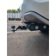 Фаркоп для Isuzu MU-X II 2022-н.в. съемное крепление шара под американский квадрат